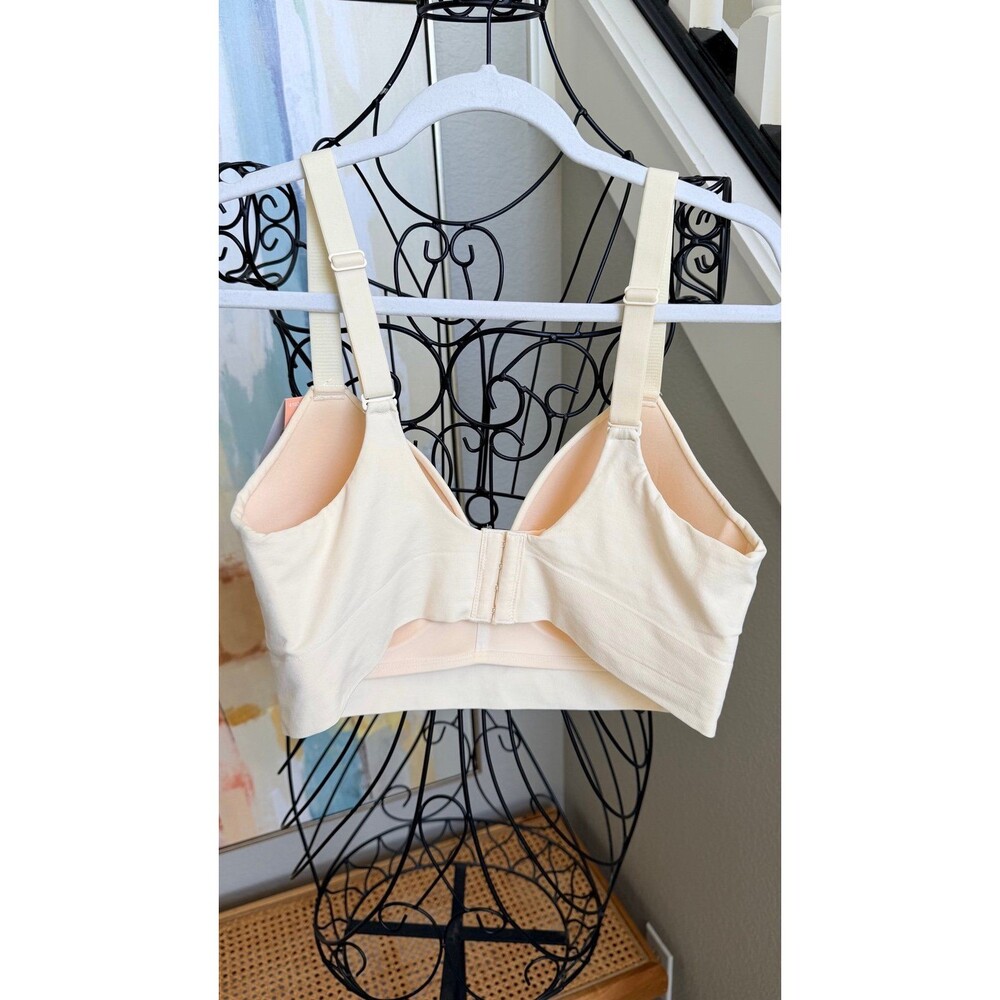 Shapermint Essentials Wireless Bra Nude Cream XL New - Picture 2 of 6